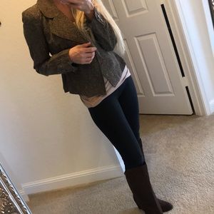 Brownish Blazer size S lining inside